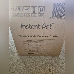 Instant Pot® Duo™ Plus 6-quart Multi-Use Pressure Cooker, V3